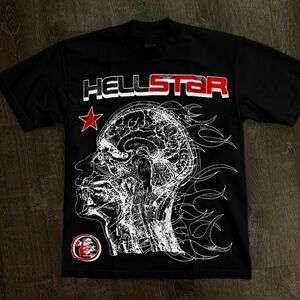 Black Hellstar Tshirt “cranium”